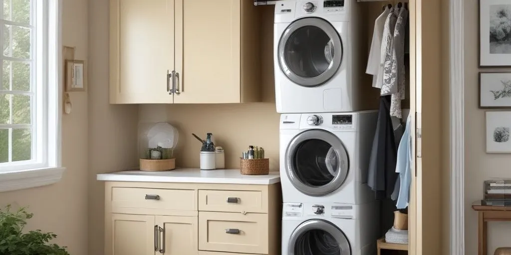 20+ Creative Laundry Room Cabinet Solutions for Every Home Appliance Hideaway Cabinets