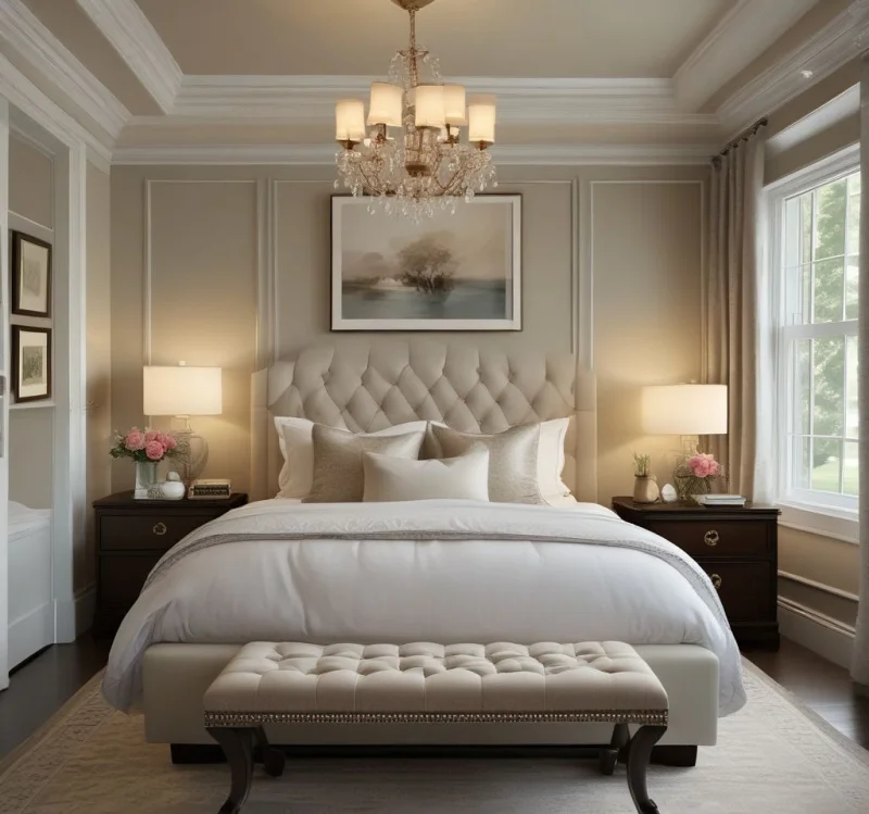 Button-Detailed Classic Seating for Elegance
