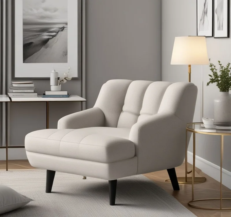 23 Beautiful Bedroom Chair Designs That Will Transform Your Room Clean Lines Accent Chair