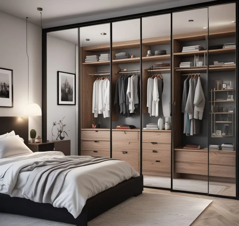 20 Smart Bedroom Wardrobe Ideas That Transform Your Space Clear Glass Door Designs
