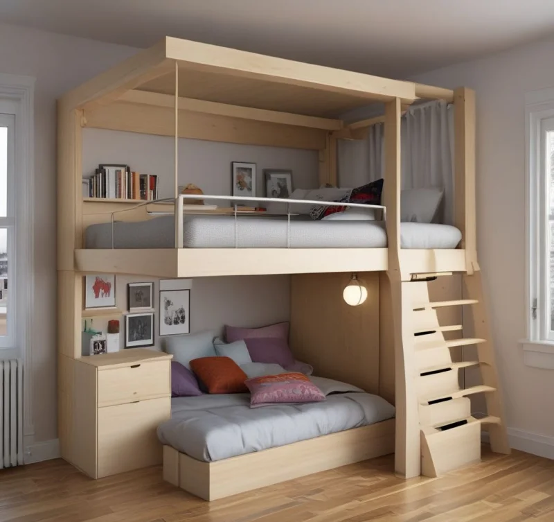 Cozy Canopy Loft Retreat
