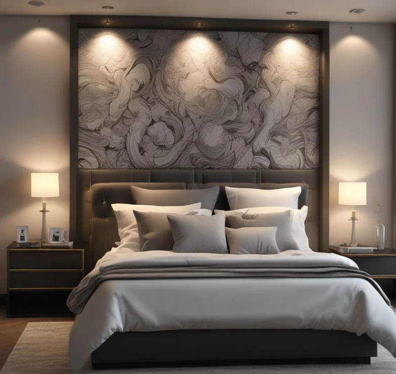 Cozy Full-Wall Padded Headboard
