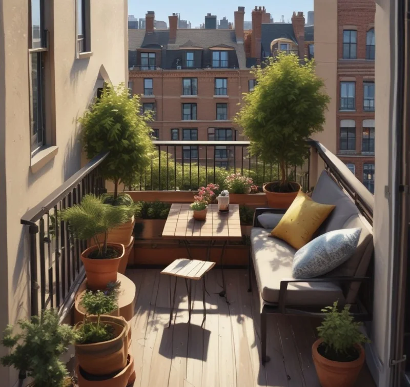 18 Creative Small Balcony Ideas - Transform Your Tiny Outdoor Space Create Distinct Activity Zones