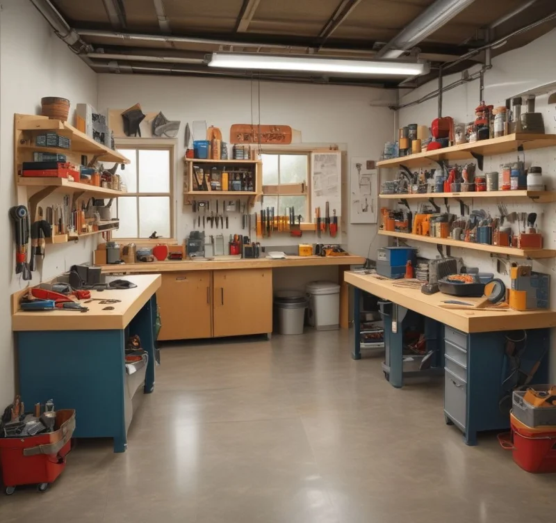 17 Smart Garage Workshop Layout Ideas for Maximum Productivity Create Specialized Work Zones