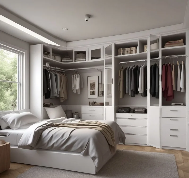 20 Smart Bedroom Wardrobe Ideas That Transform Your Space Custom Built-In Storage