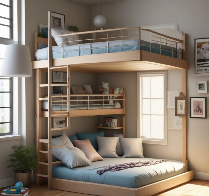Double Duty Bunk Configuration