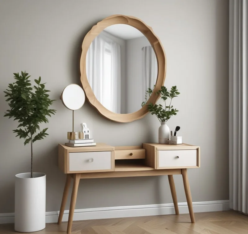 15 Beautiful Dressing Table Ideas to Transform Your Space Embrace Clean Lines and Simplicity