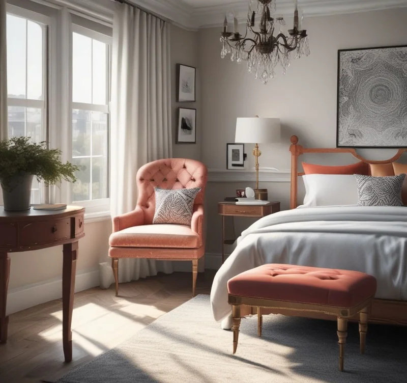 23 Beautiful Bedroom Chair Designs That Will Transform Your Room Eye-Catching Statement Chair