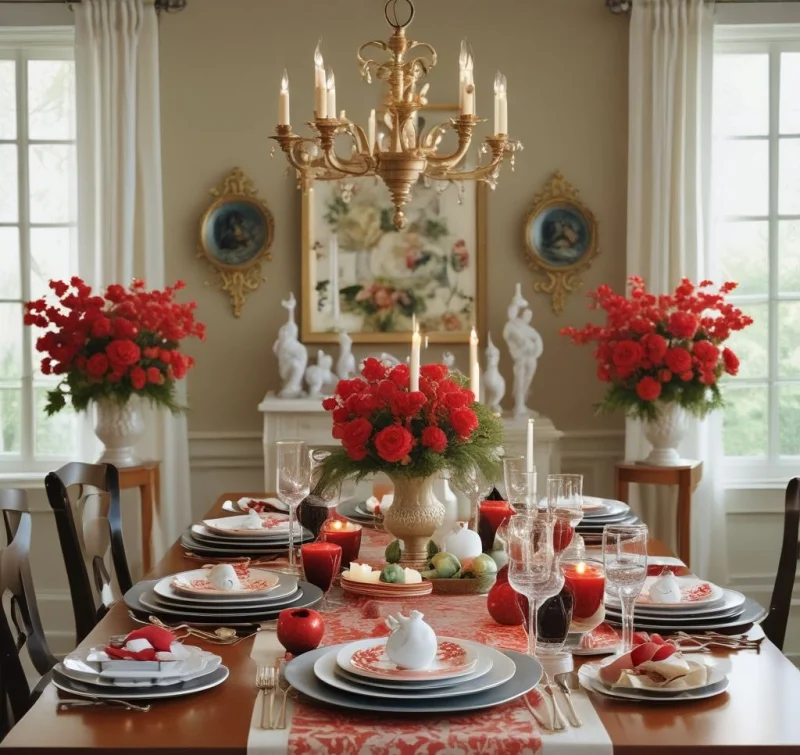 22 Creative Dining Table Styling Ideas That Will Transform Your Meals Festive Holiday Magic