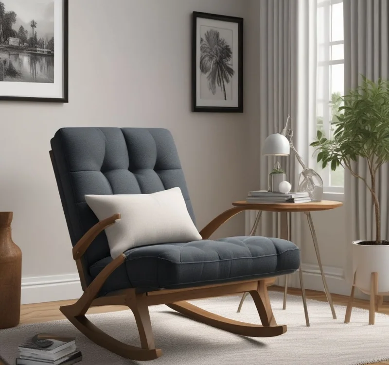 23 Beautiful Bedroom Chair Designs That Will Transform Your Room Gentle Rocking Chair