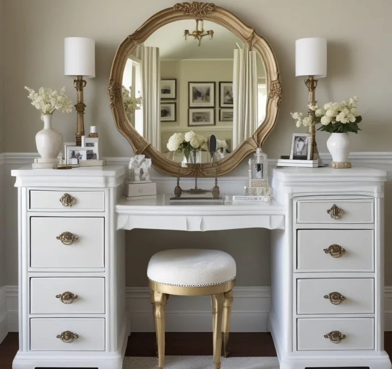 15 Beautiful Dressing Table Ideas to Transform Your Space Give Old Pieces New Life