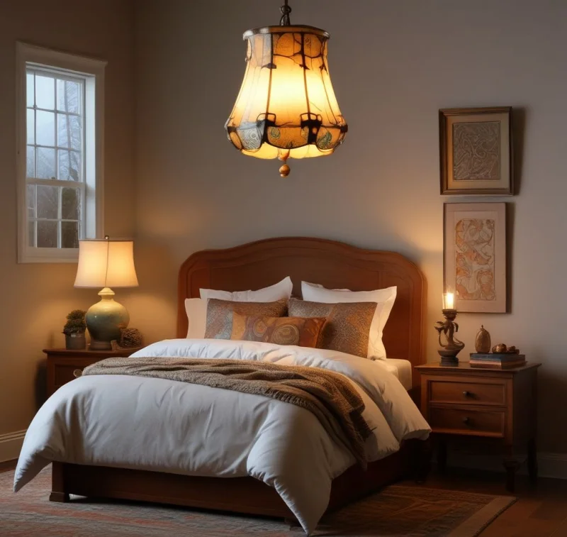 19 Stunning Bedroom Lighting Solutions That Will Transform Your Room Handcrafted Ceramic Fixtures