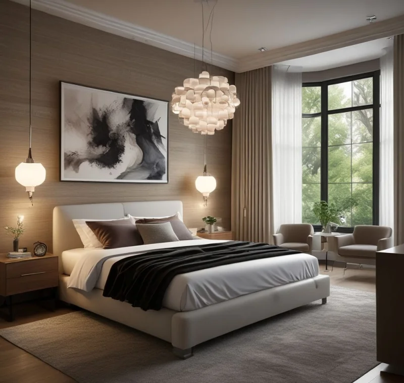 19 Stunning Bedroom Lighting Solutions That Will Transform Your Room Hanging Statement Lights