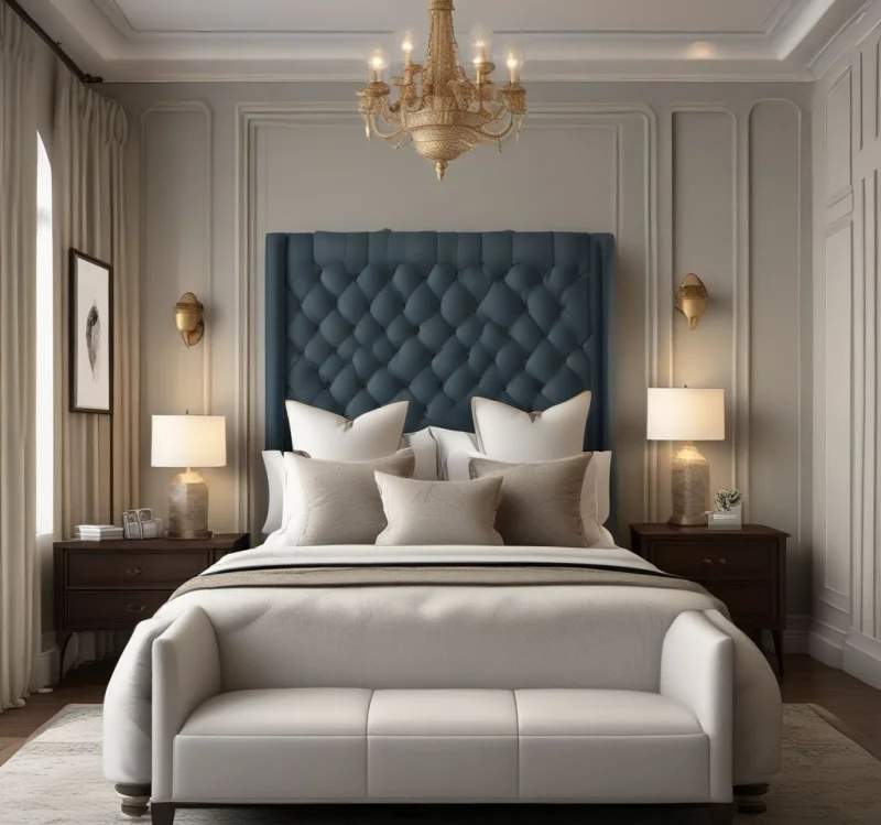 High-Backed Traditional Seating with Character
