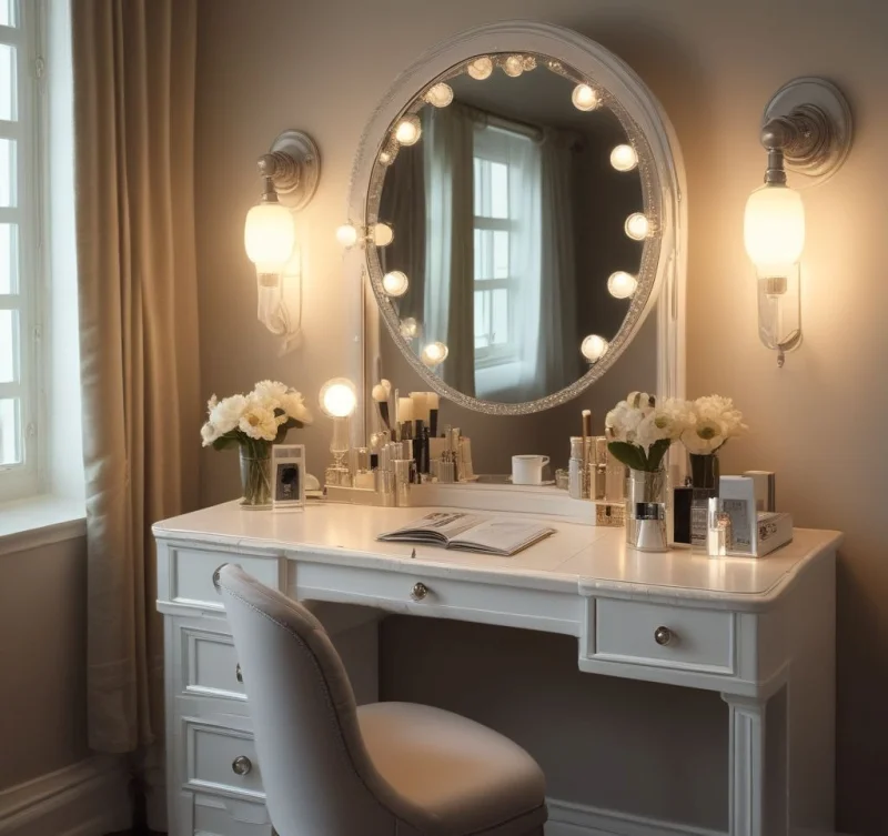 15 Beautiful Dressing Table Ideas to Transform Your Space Light Up Your Beauty Routine