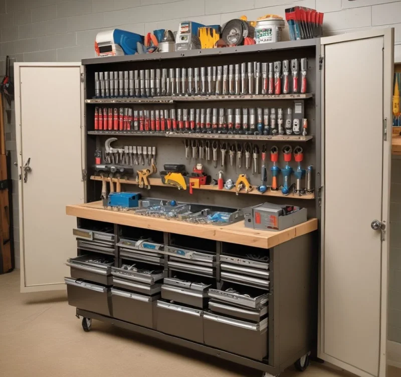 17 Smart Garage Workshop Layout Ideas for Maximum Productivity Magnetic Tool Organization Strips