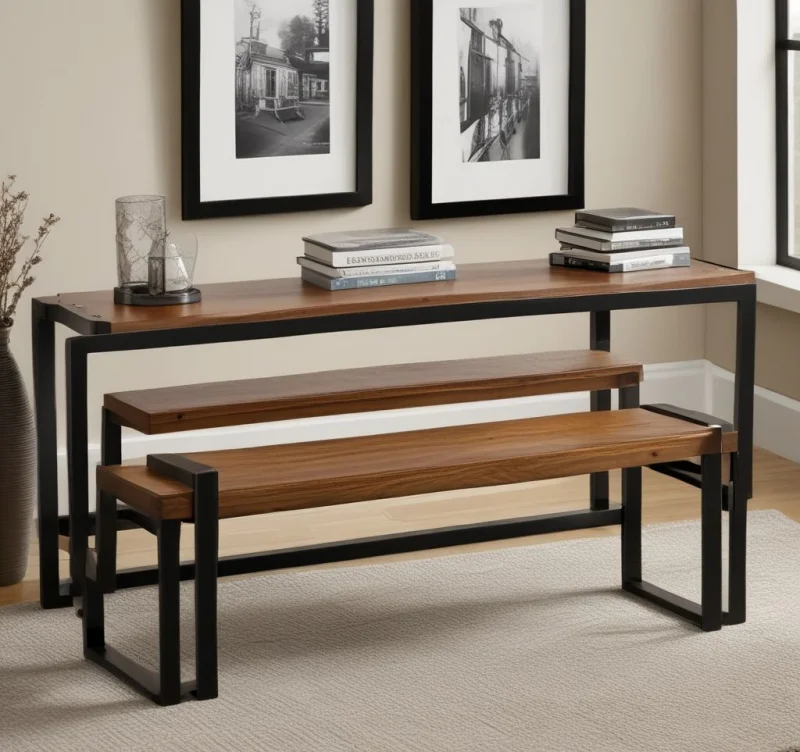 17 Beautiful Bedroom Bench Styles to Transform Your Space Modern Industrial Edge
