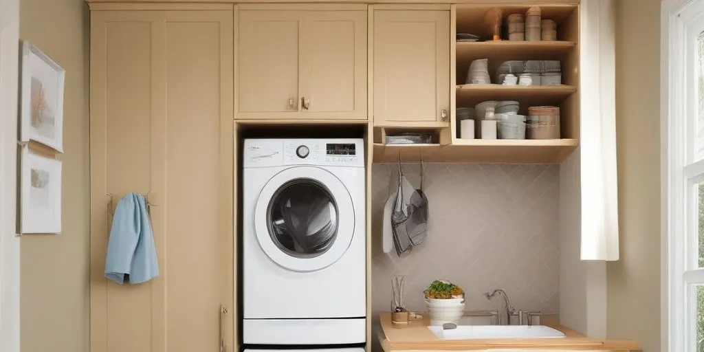 20+ Creative Laundry Room Cabinet Solutions for Every Home Multi-Function Cabinet Combos