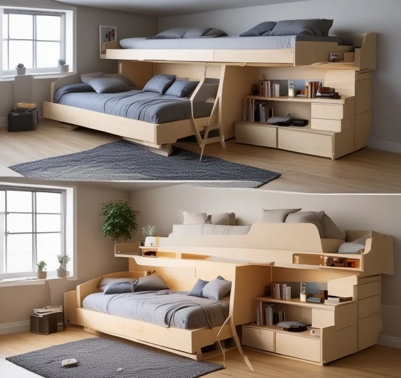 Multi-Purpose Folding Bed
