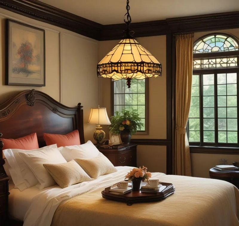 19 Stunning Bedroom Lighting Solutions That Will Transform Your Room Nostalgic Antique-Style Fixtures