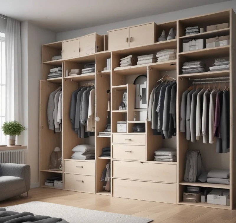 20 Smart Bedroom Wardrobe Ideas That Transform Your Space Overhead Storage Maximizers
