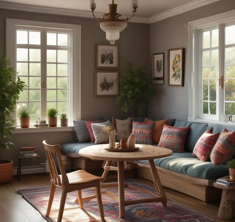 20 Beautiful Boho Dining Room Designs to Transform Your Space Reading Nook Corner