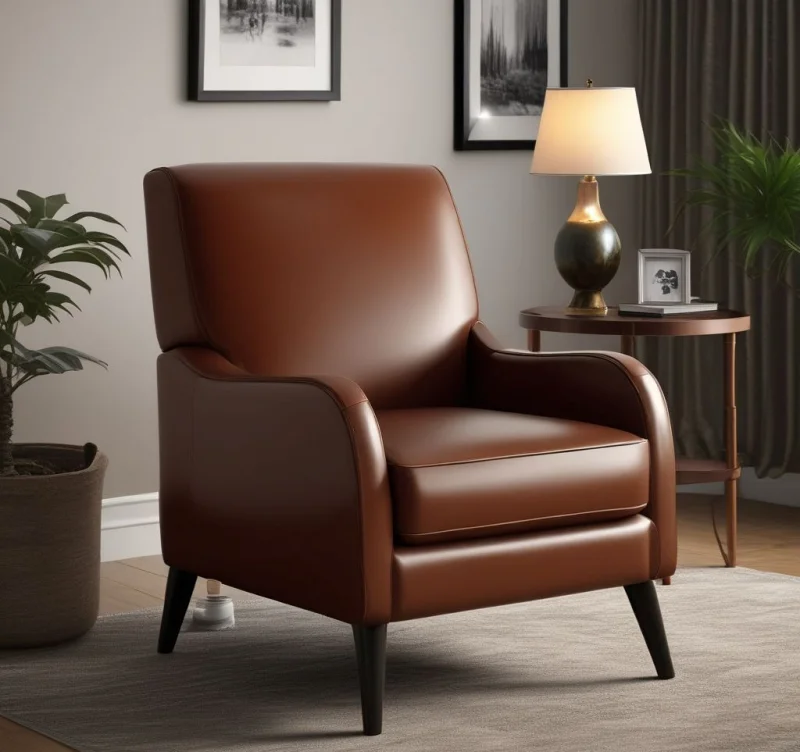23 Beautiful Bedroom Chair Designs That Will Transform Your Room Rich Leather Club Chair