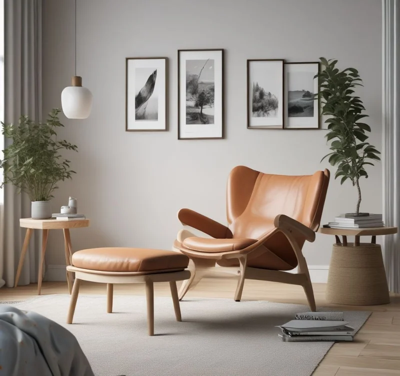 23 Beautiful Bedroom Chair Designs That Will Transform Your Room Scandinavian Style Lounge Chair