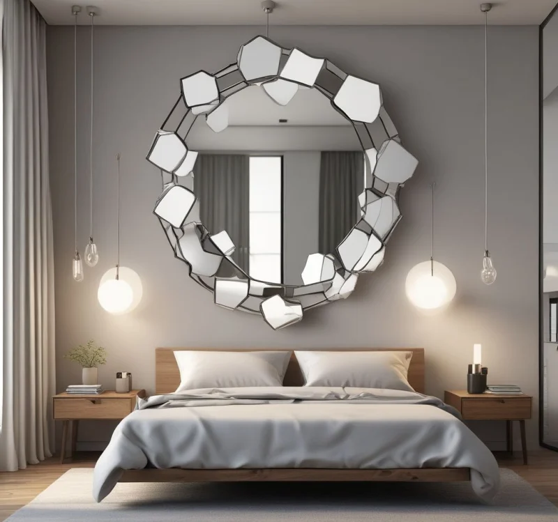 17 Stunning Mirror Ideas to Transform Your Bedroom Into a Luxurious Retreat Sleek Borderless Mirror