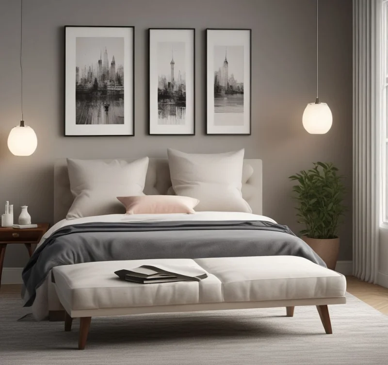 17 Beautiful Bedroom Bench Styles to Transform Your Space Sleek Low Profile
