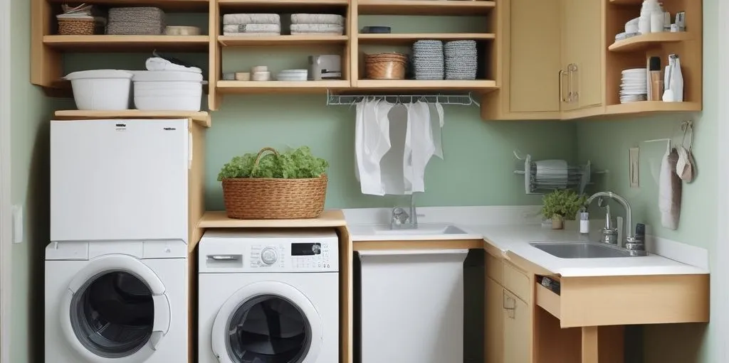 20+ Creative Laundry Room Cabinet Solutions for Every Home Space-Saving Compact Cabinets