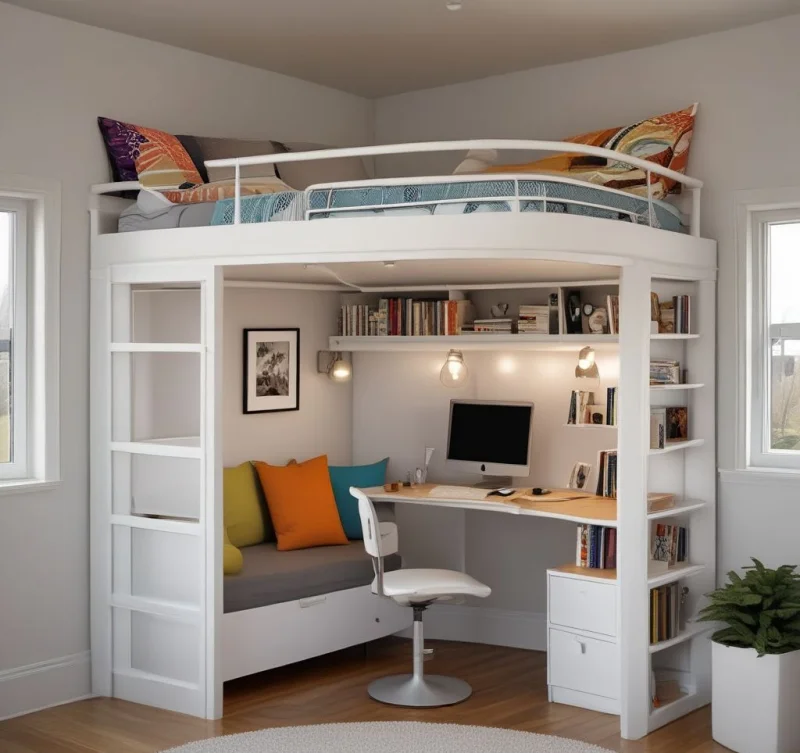 Space-Saving Corner Configuration
