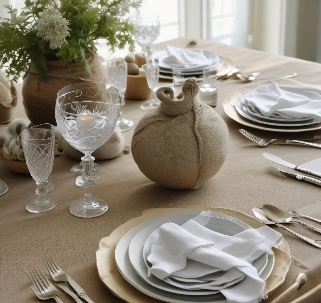 22 Creative Dining Table Styling Ideas That Will Transform Your Meals Textured Table Linens