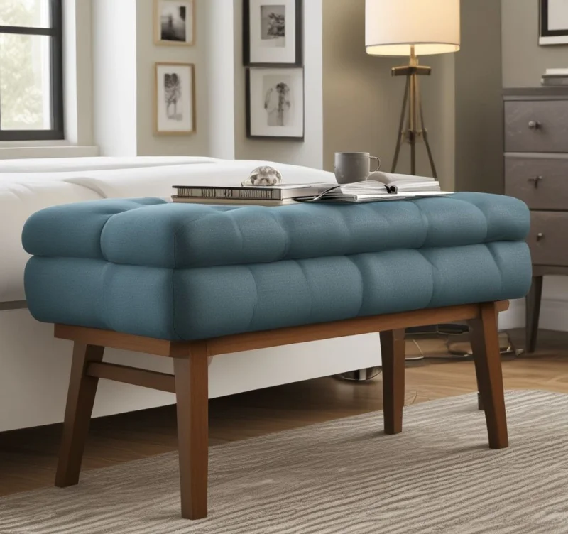 17 Beautiful Bedroom Bench Styles to Transform Your Space Versatile Ottoman Style