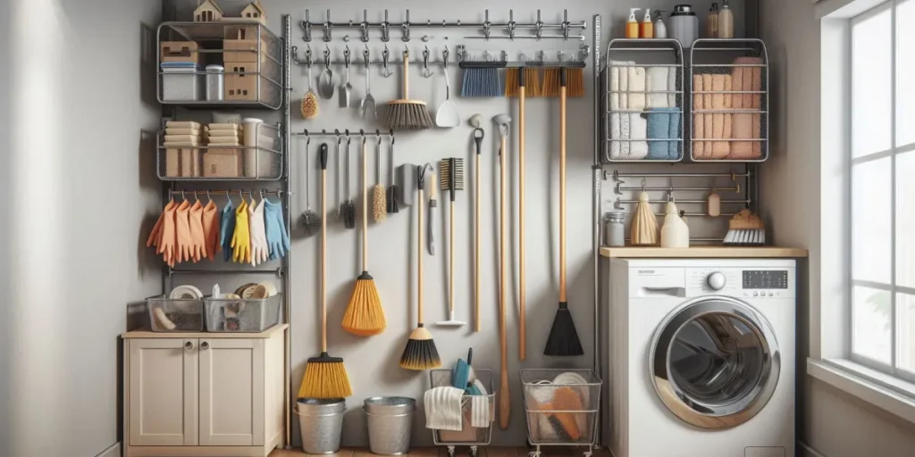 Transform Your Tiny Utility Room: 15 Genius Hacks for Maximum Function Create a Command Center with Wall-Mounted Organizers