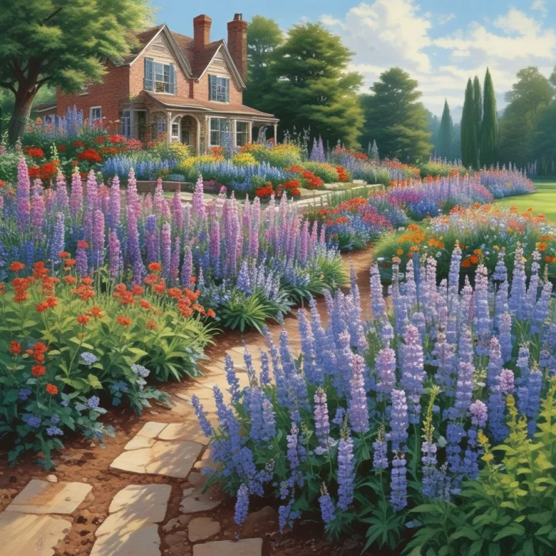 Abundant Flower Borders That Spill Over
