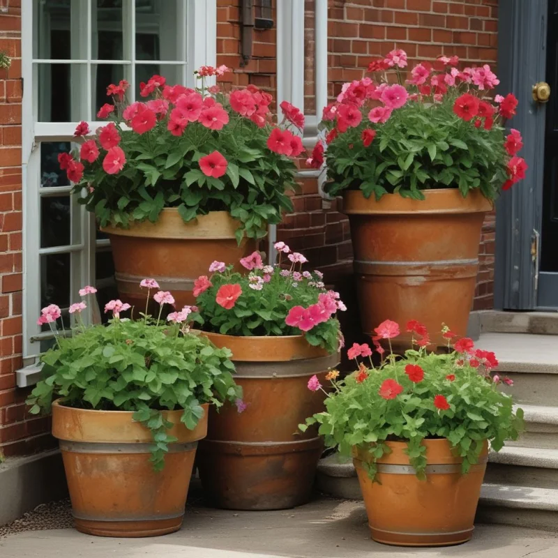 Antique-Style Growing Containers
