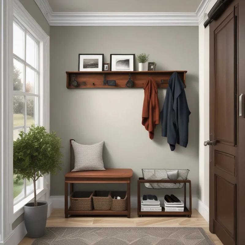 21 Clever Small Entryway Ideas to Transform Your Home's First Impression Attractive Coat Organization