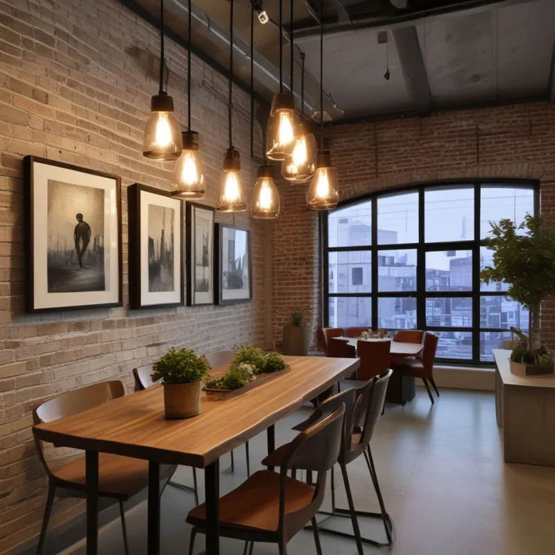 Bold Industrial Chic Design
