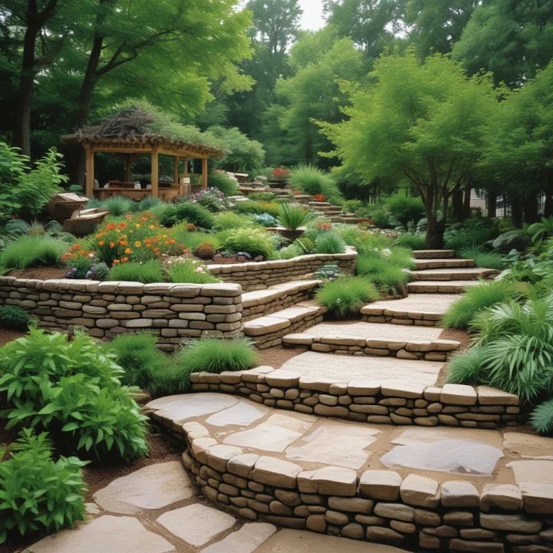 Build Terraced Planting Levels
