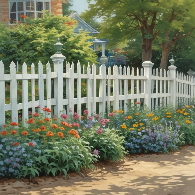 Charming Boundary Fencing
