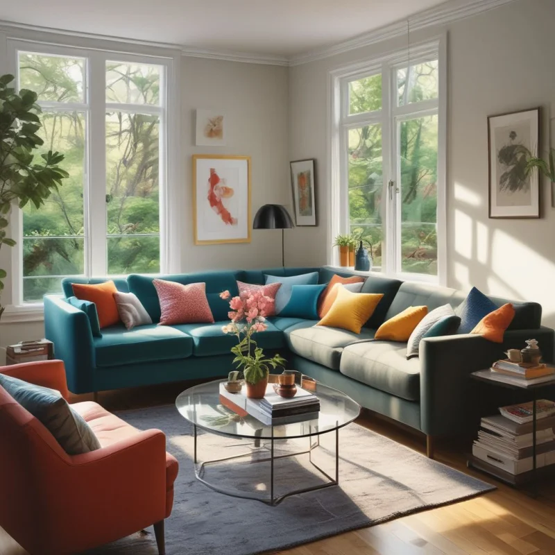 26 Smart Ways to Transform Your Tiny Living Room Into a Spacious Haven Choose See-Through Furniture Pieces