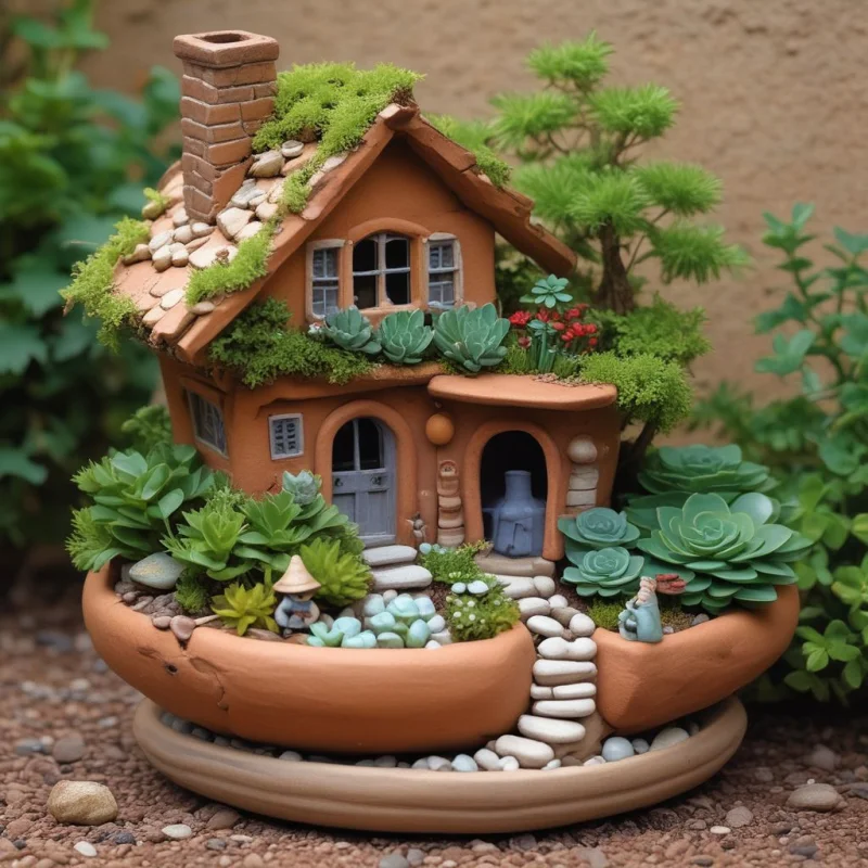 Clay Pot Wonder Garden
