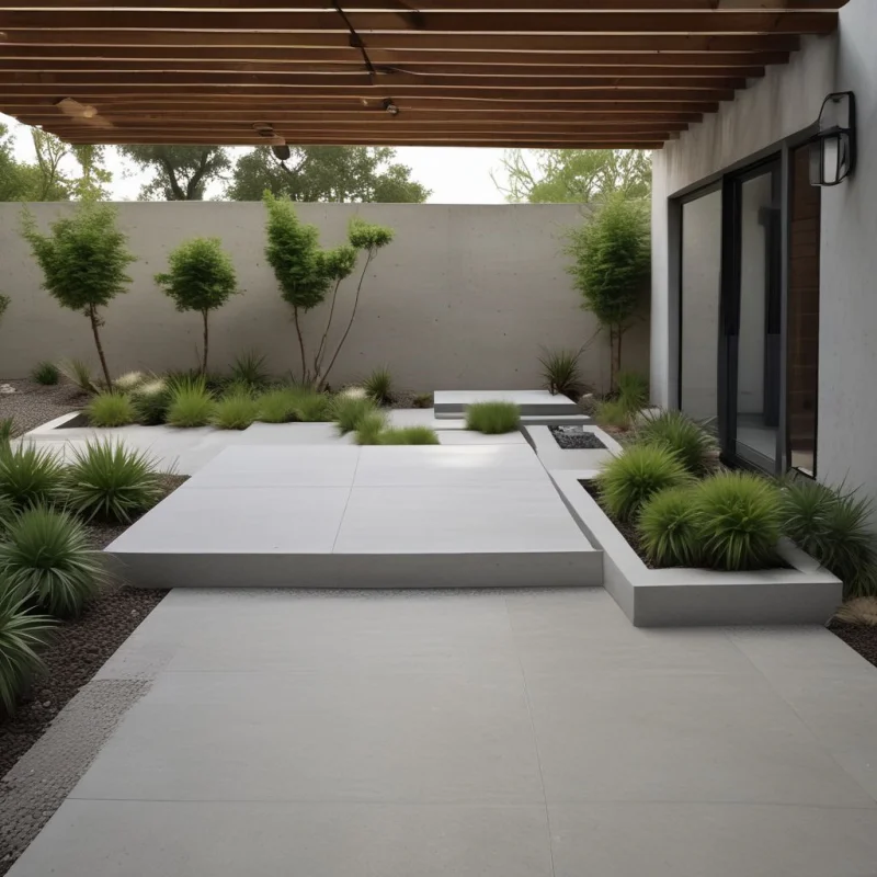Clean Modern Concrete Design

