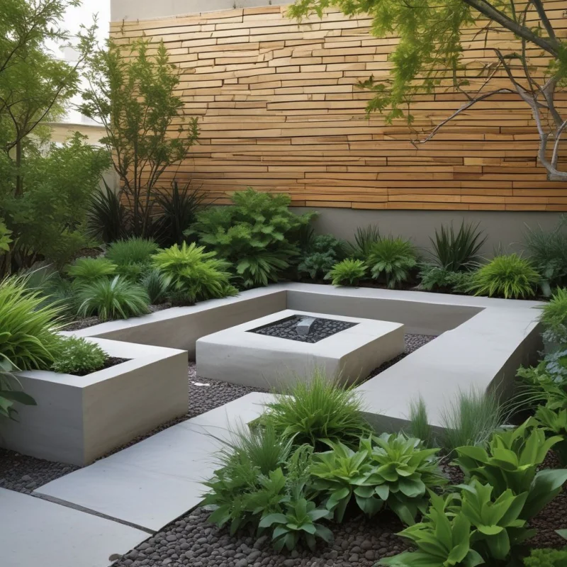 20 Heartfelt Memorial Garden Ideas - Honor Loved Ones with Beauty Clean Modern Memorial Space