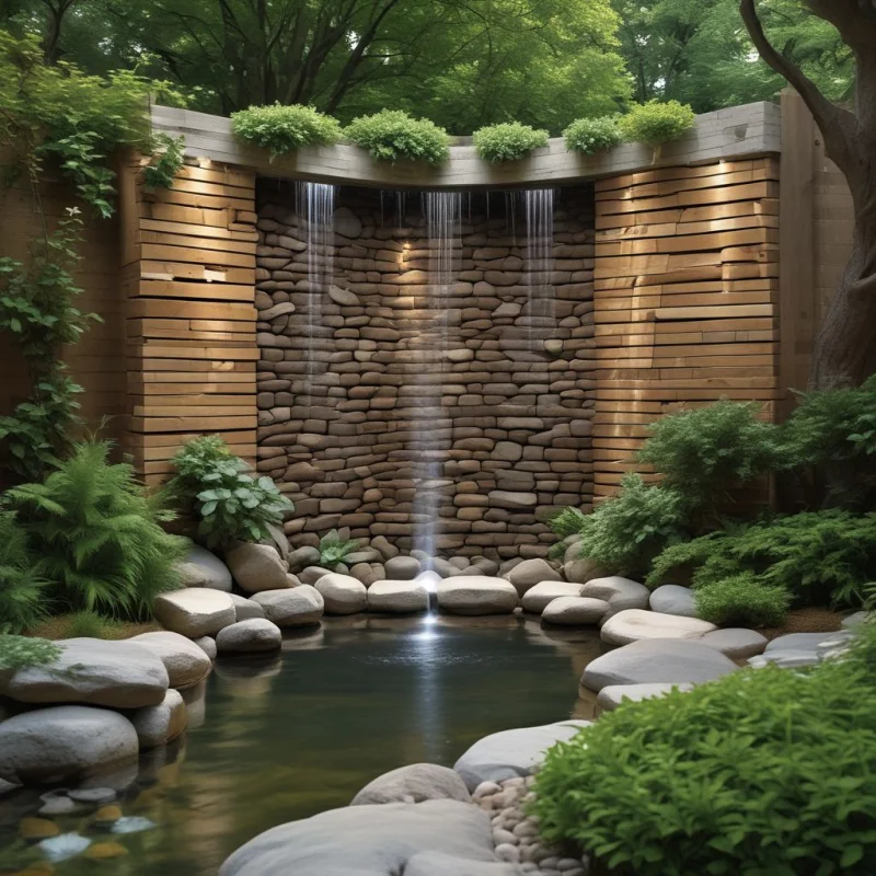 21 Stunning Mini Waterfall Ideas for Your Garden Paradise Cozy Corner Installation