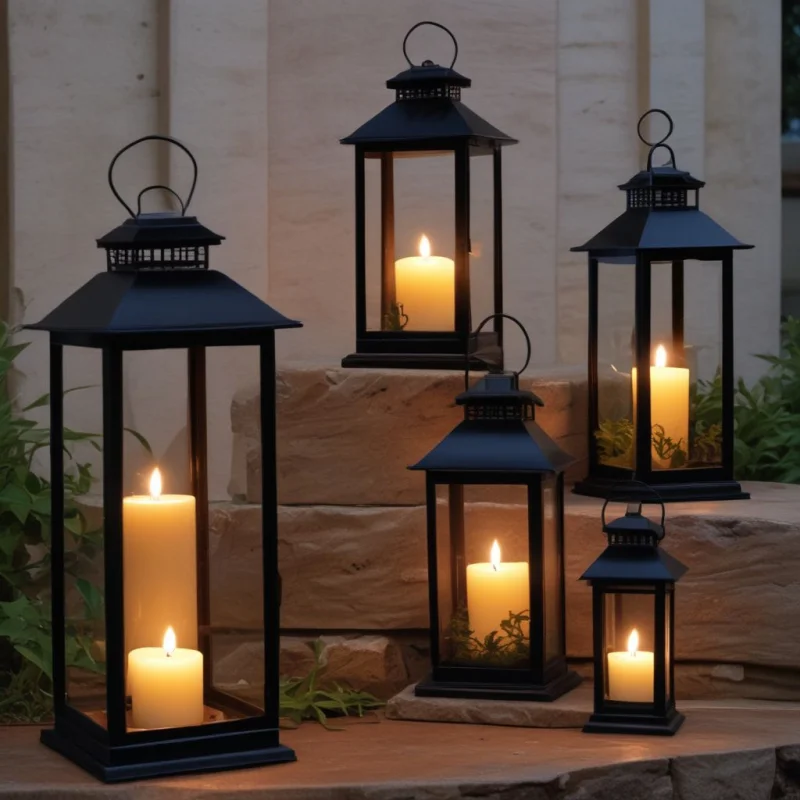 16 Stunning Garden Decoration Ideas to Transform Your Backyard Create Ambiance with Flame and Candlelight