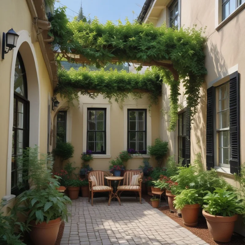 Create Natural Overhead Greenery
