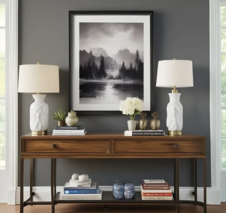 Console Table Styling Ideas
