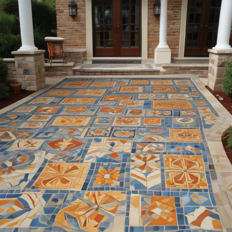 Creative Tile Masterpiece
